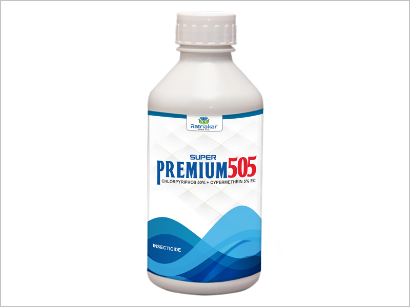 Manufacturer of Chlorpyriphos 50% + Cypermethrin 5% EC in India
