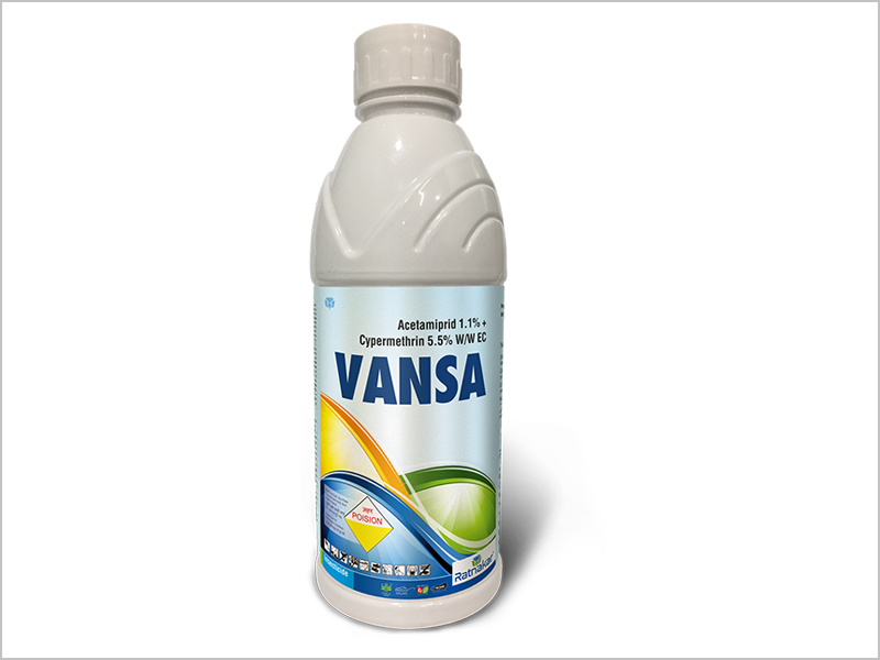 Manufacturer of Acetamiprid 1.1% + Cypermethrin 5.5% EC in India