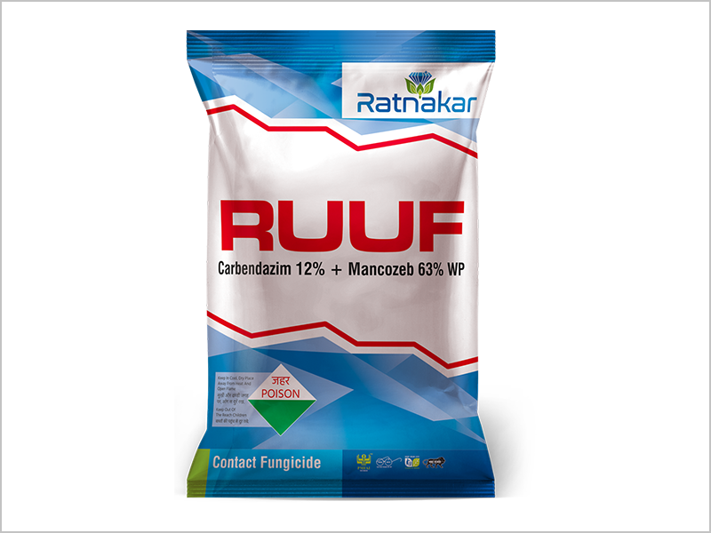 Manufacturer of Carbendazim 12% + Mancozeb 63% WP in India